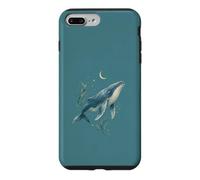 Custodia per iPhone 7 Plus/8 Plus Balena Sotto Una Piccola Mezzaluna
