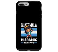 Custodia per iPhone 7 Plus/8 Plus Bandiera del Guatemala Orgoglio Guatemala Patrimonio ispanico del Guatemala