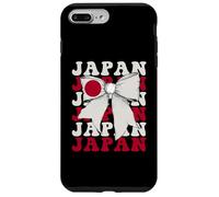 Custodia per iPhone 7 Plus/8 Plus Bandiera giapponese giapponese Pride Coquette Bow