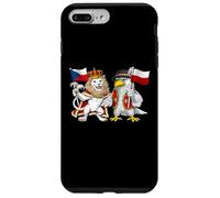 Custodia per iPhone 7 Plus/8 Plus Bandiera Repubblica Ceca Polonia Radici Ceche Polacca