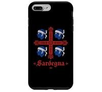 Custodia per iPhone 7 Plus/8 Plus Bandiera Sardegna Quattro Mori Sardegna Orgoglio Italia Design