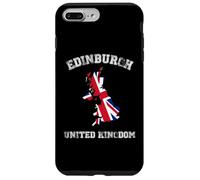 Custodia per iPhone 7 Plus/8 Plus Bandiera vintage del Regno Unito di Edimburgo