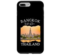 Custodia per iPhone 7 Plus/8 Plus Bangkok Thailandia Souvenir Tempio dell'alba Buddismo Wat Arun