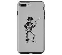 Custodia per iPhone 7 Plus/8 Plus Banjo Dancing Skeleton Bluegrass Music Festival