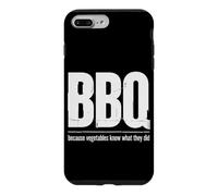 Custodia per iPhone 7 Plus/8 Plus Barbecue perché le verdure sanno cosa hanno fatto Divertente Grill