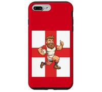 Custodia per iPhone 7 Plus/8 Plus Barrelling Forward, divertente eroe del rugby inglese