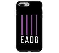 Custodia per iPhone 7 Plus/8 Plus Basso Chitarrista - EADG 4 String Guitar