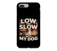 Custodia per iPhone 7 Plus/8 Plus Basso E Lento Con Il Mio Cane Barbecue Grigliare