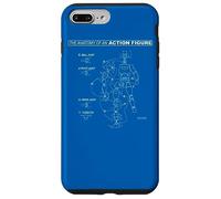 Custodia per iPhone 7 Plus/8 Plus Batman Action Figure Anatomy