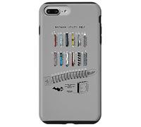 Custodia per iPhone 7 Plus/8 Plus Batman Utility Belt Schematic
