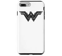 Custodia per iPhone 7 Plus/8 Plus Batman v Superman Wonder Woman Folded and Distressed