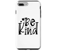 Custodia per iPhone 7 Plus/8 Plus Be Kind I'm Kind Hearts Graphic Citazione per incoraggiamento