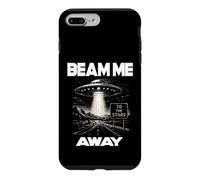 Custodia per iPhone 7 Plus/8 Plus BEAM ME AWAY UFO Alien Abduction Fantascienza Space Ship