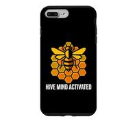 Custodia per iPhone 7 Plus/8 Plus Beekeeper Apiary Honeycomb Hive Mind Activated