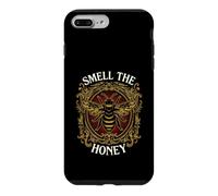 Custodia per iPhone 7 Plus/8 Plus Beekeeper Smell The Honey Vintage Bee Apiary Graphic