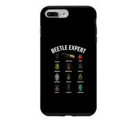 Custodia per iPhone 7 Plus/8 Plus Beetle Expert - Grafico per insetti con cervo Ercole, scarabeo e