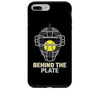 Custodia per iPhone 7 Plus/8 Plus Behind The Plate Softball Catcher Fastpitch Infield Catcher