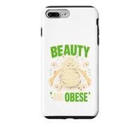 Custodia per iPhone 7 Plus/8 Plus Bellezza E Obeso Chonky Cat Funny Meme