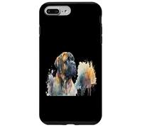 Custodia per iPhone 7 Plus/8 Plus Bellissimo ritratto di mastino ad acquerello