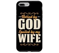 Custodia per iPhone 7 Plus/8 Plus Benedetto da Dio viziato da mia moglie