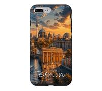Custodia per iPhone 7 Plus/8 Plus BERLIN, artistically reimagined by #LeoPepeDesign,