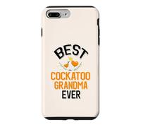 Custodia per iPhone 7 Plus/8 Plus Best Cockatoo Nonna Ever Carino Pet Bird