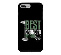Custodia per iPhone 7 Plus/8 Plus Best Grandpa By Par Father's Day Golf Grandad Golfing Gift