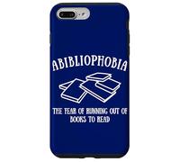 Custodia per iPhone 7 Plus/8 Plus Bibliofobia del lettore La paura di rimanere senza libri da leggere