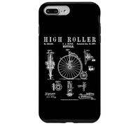 Custodia per iPhone 7 Plus/8 Plus Bicicletta High Roller Old Vintage Brevetto Disegno Stampa