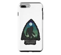 Custodia per iPhone 7 Plus/8 Plus Bigfoot Arrowhead Sasquatch Scopri la grafica del cielo notturno