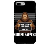 Custodia per iPhone 7 Plus/8 Plus Bigfoot Mugshot sorpreso a rubare snack da campo La fame accade