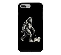 Custodia per iPhone 7 Plus/8 Plus Bigfoot Walking - Girello maltese divertente per cani