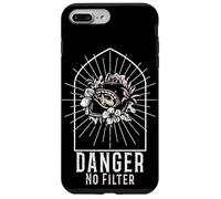 Custodia per iPhone 7 Plus/8 Plus Biker Mamma Pericolo Nessun Filtro