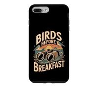 Custodia per iPhone 7 Plus/8 Plus Birds Before Breakfast birdwatching ironico