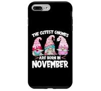 Custodia per iPhone 7 Plus/8 Plus Birthday Gnome Design The Cutest Gnomes Are Born In November