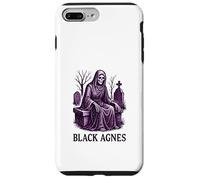 Custodia per iPhone 7 Plus/8 Plus Black Agnes, impavida eroina scozzese, motivo: leggenda medievale