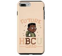 Custodia per iPhone 7 Plus/8 Plus Black History Boy Future HBCU Grad Africano Ragazzi Bambini Uomini
