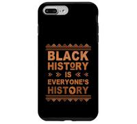 Custodia per iPhone 7 Plus/8 Plus Black History is Everyone's History Black African American