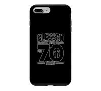 Custodia per iPhone 7 Plus/8 Plus Blessed By God For 70 Years