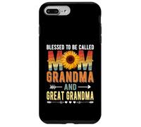 Custodia per iPhone 7 Plus/8 Plus Blessed To Be Called Mom Grandma Great Grandma Mother's Day