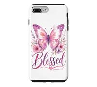Custodia per iPhone 7 Plus/8 Plus BLESSED - Women's Christian Faith Jeremiah 17:7 Bible-Based