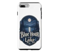 Custodia per iPhone 7 Plus/8 Plus Blue Hour at the Lake Badge Lakecore Estetica
