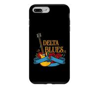 Custodia per iPhone 7 Plus/8 Plus Blues chitarrista e fan della musica rock o Delta Blues