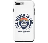 Custodia per iPhone 7 Plus/8 Plus Bob Ross The World Is Yours