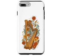 Custodia per iPhone 7 Plus/8 Plus Boho Floral Harp Harpist