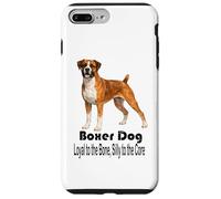 Custodia per iPhone 7 Plus/8 Plus Boxer Dog Fedele all'Osso Silly to the Core Pet Style