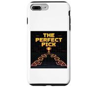Custodia per iPhone 7 Plus/8 Plus Bracket Buster Gioco Logica Retro Grid Strategia di vittoria