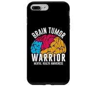 Custodia per iPhone 7 Plus/8 Plus Brain Tumor Warrior Mental Health Awareness Women Men Kids
