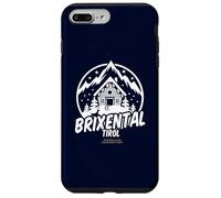 Custodia per iPhone 7 Plus/8 Plus Brixental Stazione sciistica Tirol Apres Ski Design Capanna da sci in Tirolo