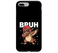 Custodia per iPhone 7 Plus/8 Plus Bruh - Divertente falco per dabbing, per bambini e ragazzi, per amanti degli uccelli